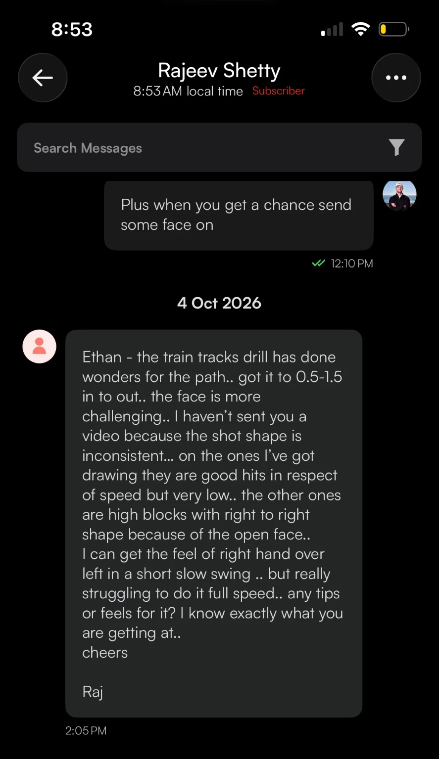 Chat with a student